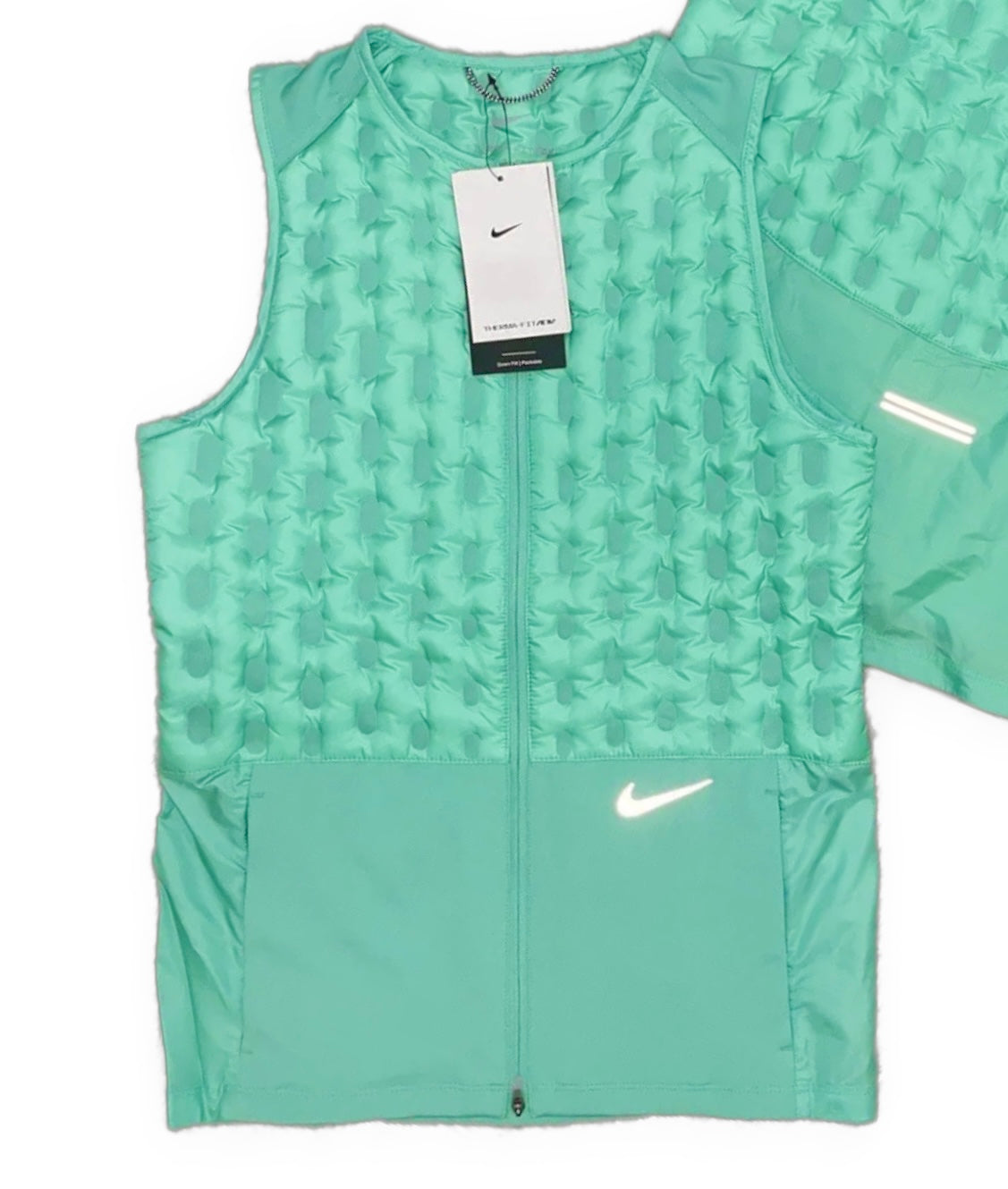 NIKE THERMA-FIT AEROLOFT GILET - MINT / MENTA GREEN