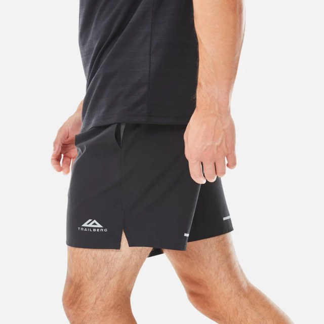 Trailberg Cloud AW25 Shorts - Black/Volcano Grey