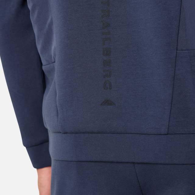 Trailberg Boys Stormlight Tracksuit - Storm Blue/Black