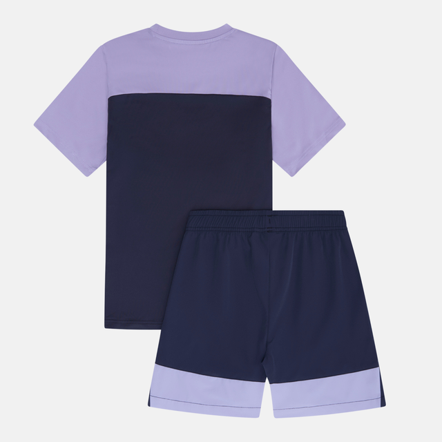 OEX Flynn T-Shirt / Shorts Set - Midnight/Lilac