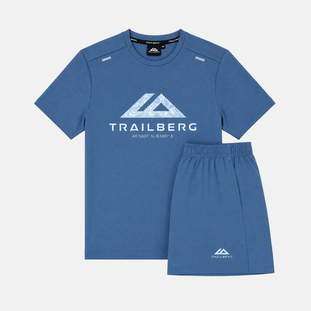 Trailberg Boys Flex T-Shirt / Shorts Set - Breeze