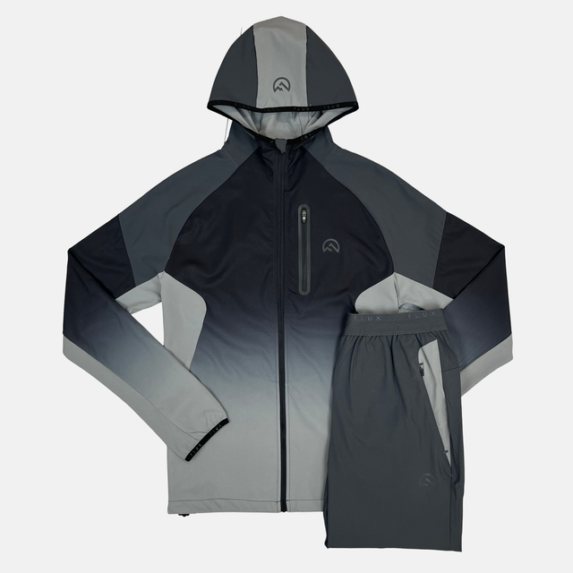Flux Gradient Tracksuit - Slate/Black