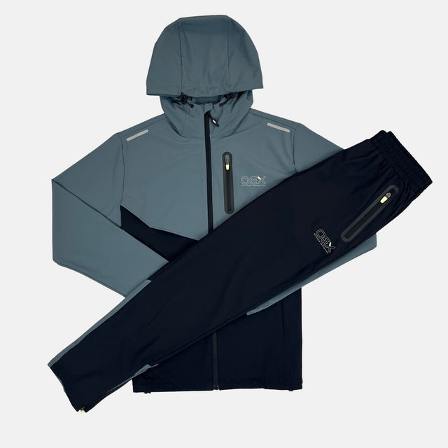 OEX Fell 2.0 Tracksuit - Sea Blue/Black