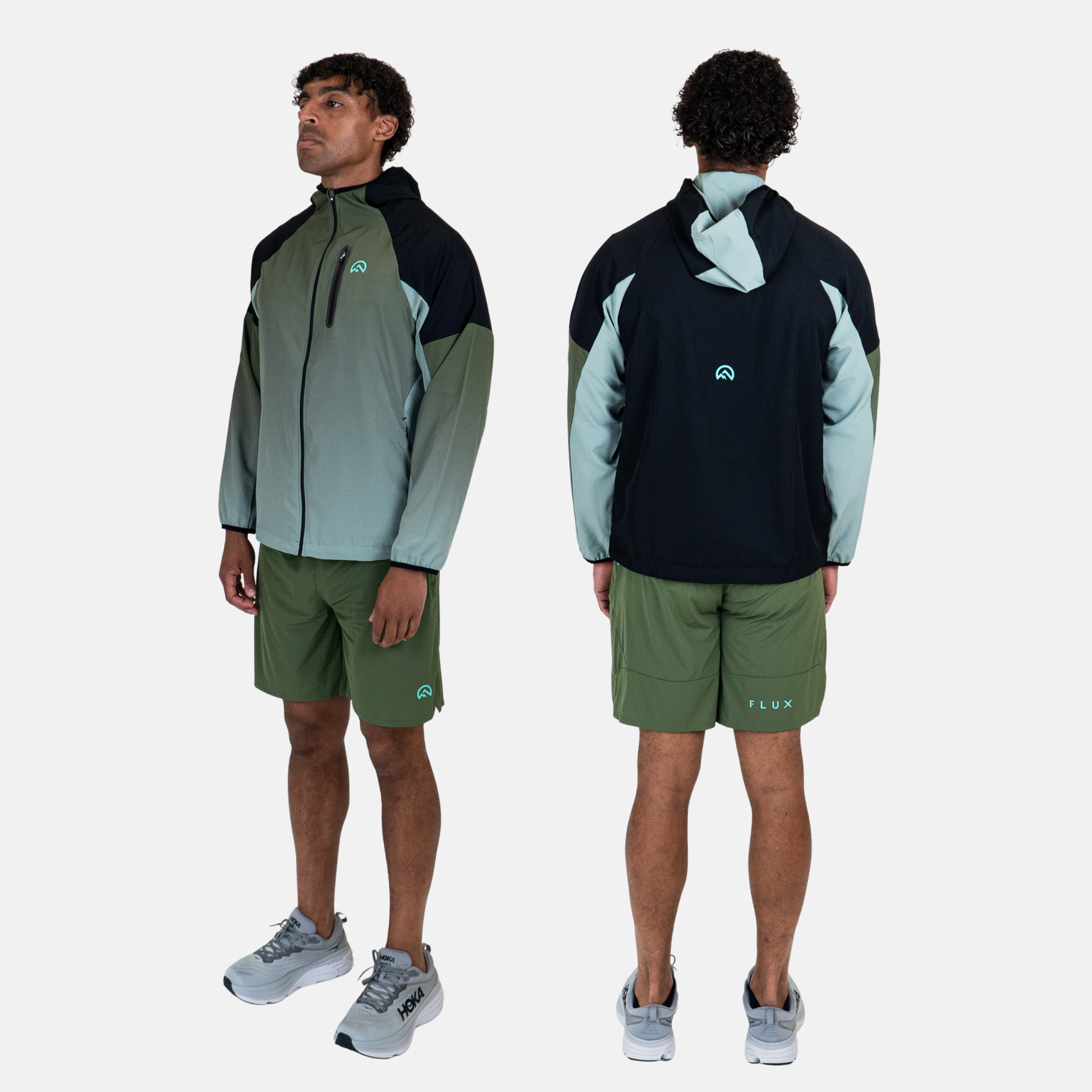 Flux Gradient SS25 Jacket - Green/Alkaline