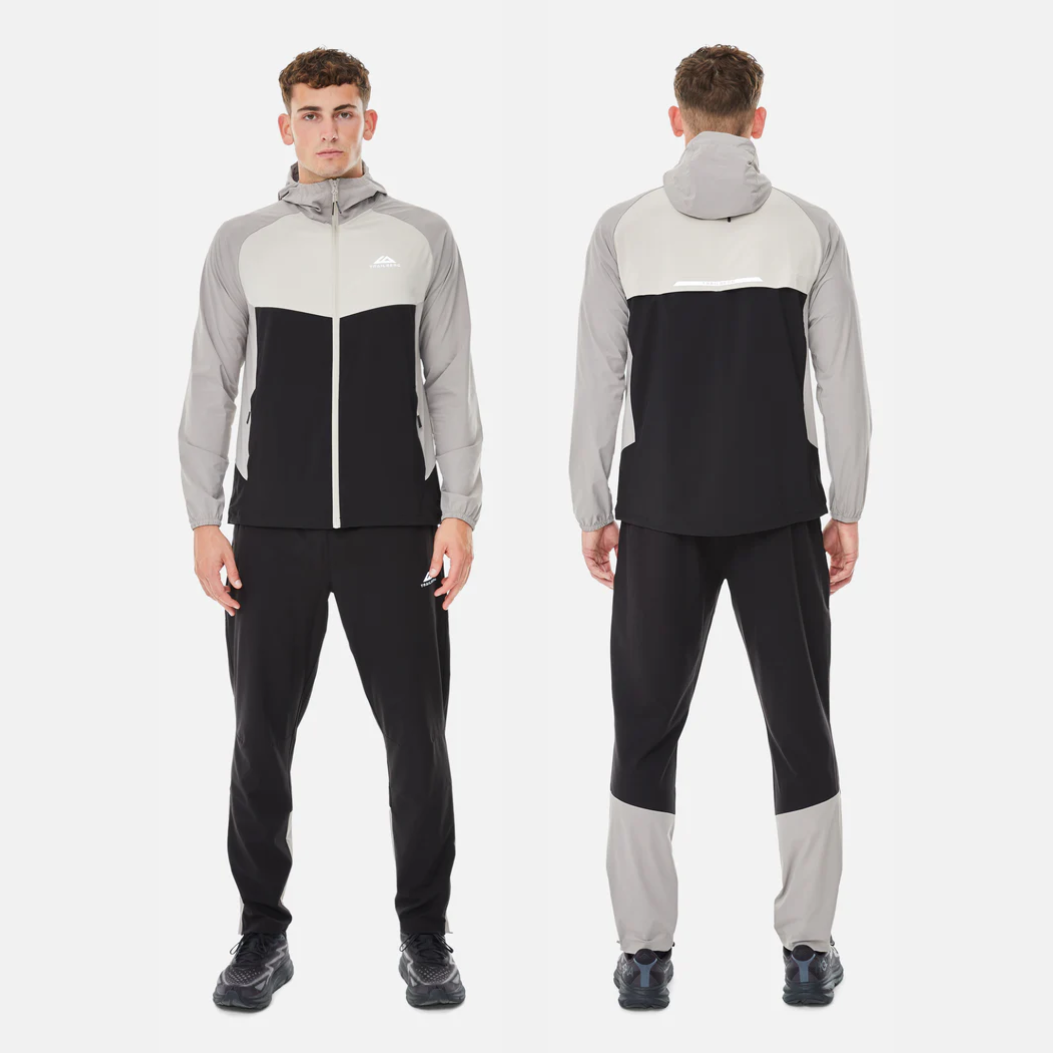 Trailberg Focus Tracksuit - Pale Taupe/Black