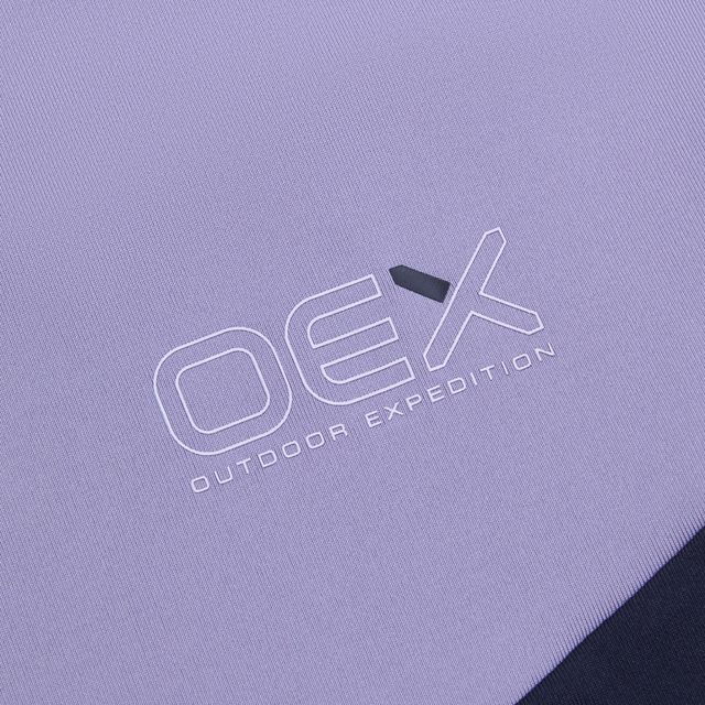 OEX Flynn T-Shirt / Shorts Set - Midnight/Lilac