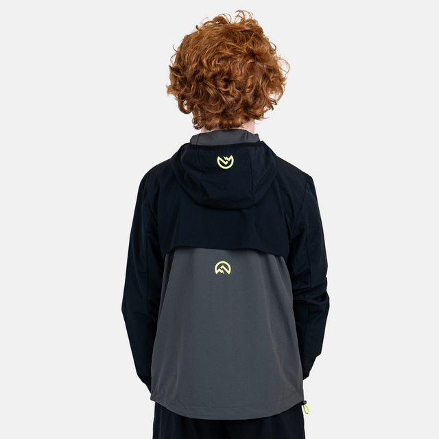 Flux Junior Versatility Jacket - Black/Neon