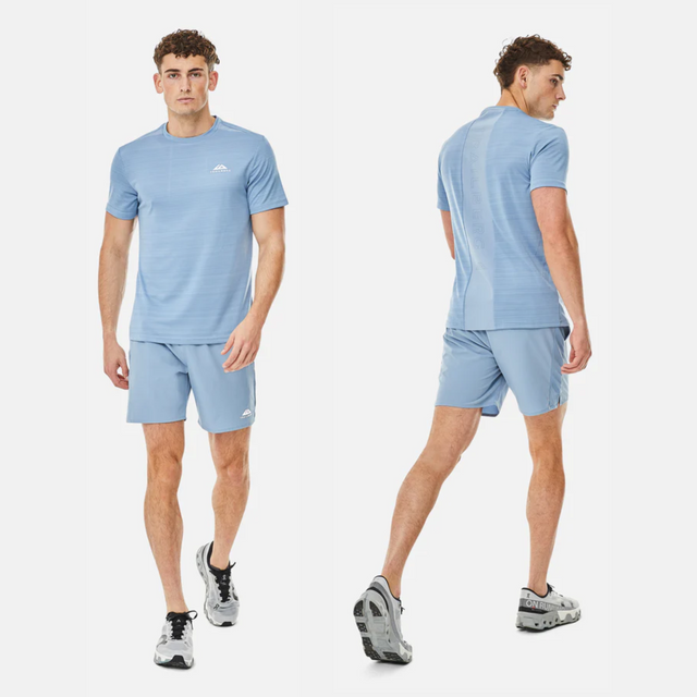 Trailberg Essentials 2.0 Shorts - Washed Indigo/Frost Blue