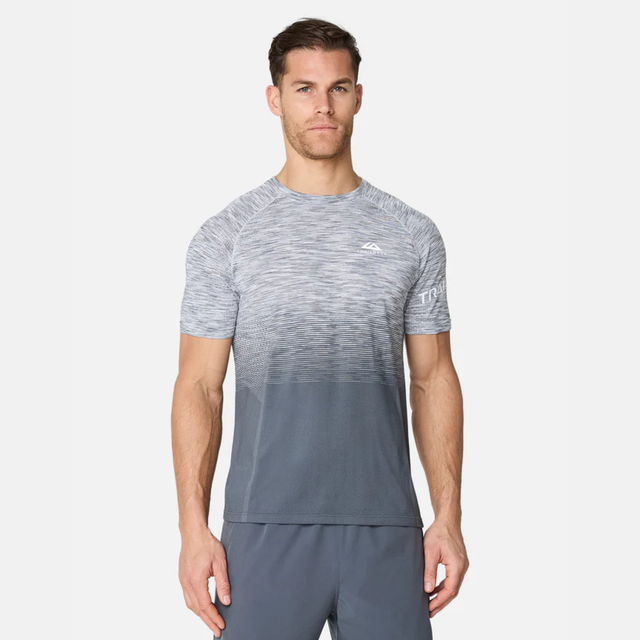 Trailberg Arc Seamless T-Shirt - Graphite Grey