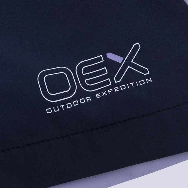 OEX Flynn T-Shirt / Shorts Set - Midnight/Lilac