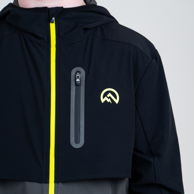 Flux Junior Versatility Jacket - Black/Neon