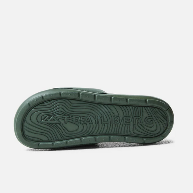 Trailberg Core Sliders - Pine Dust/Neon Lime