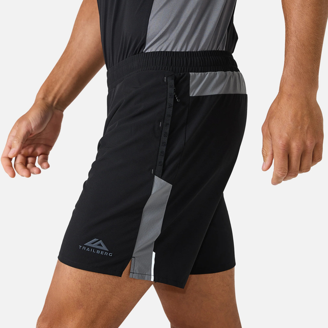 Trailberg Triathlon Ultra Shorts - Black/Nightfall Grey
