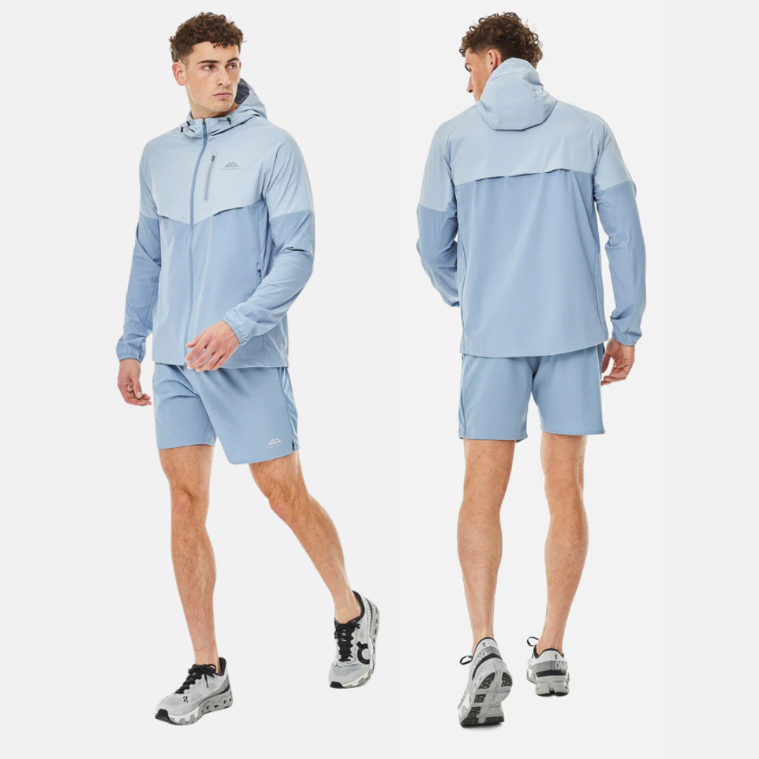 Trailberg Cloud SS25 Hood - Washed Indigo/Frost Blue