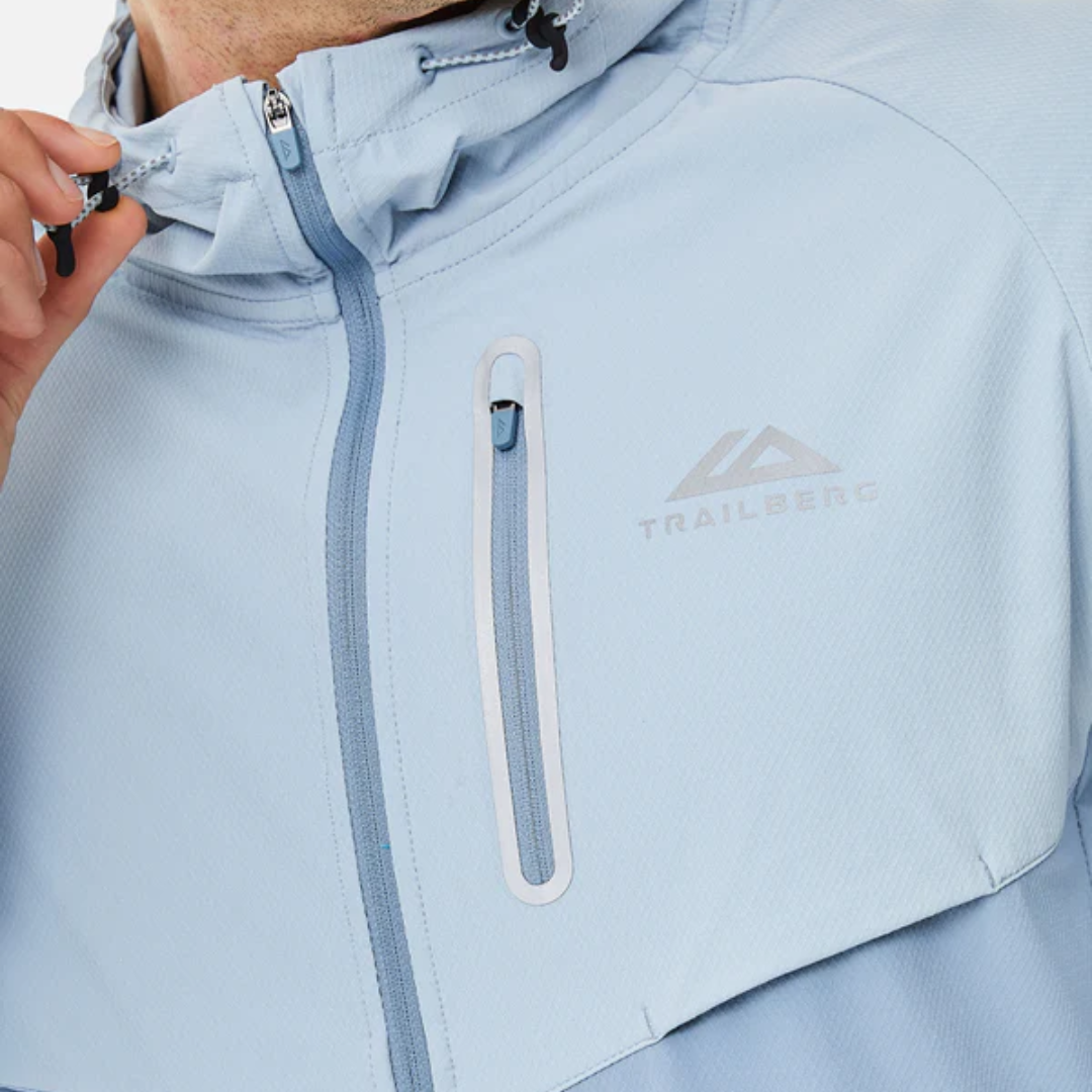 Trailberg Cloud SS25 Hood - Washed Indigo/Frost Blue
