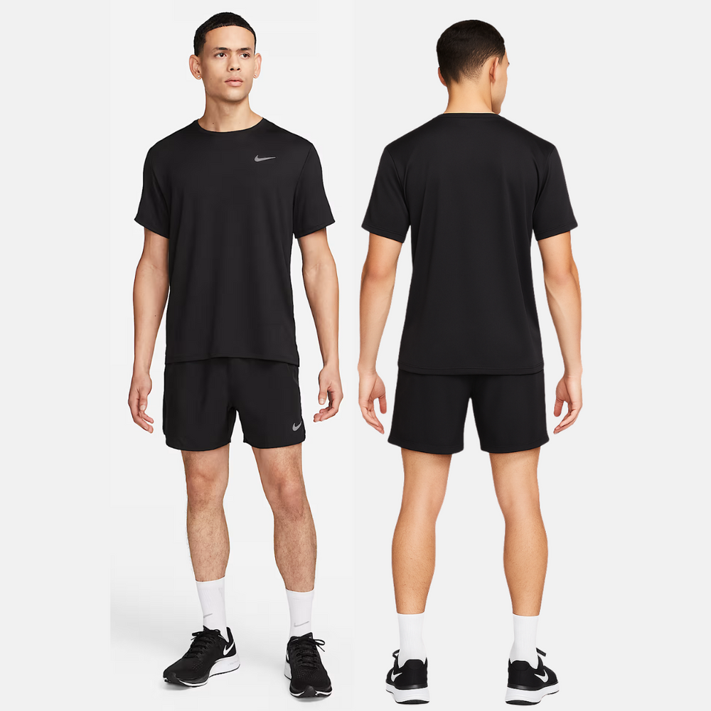 Nike Miler T-Shirt / Challenger Shorts Set - Black