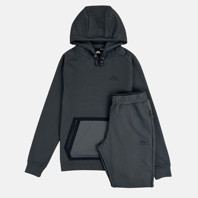 Trailberg Eclipse Tracksuit - Volcano Grey