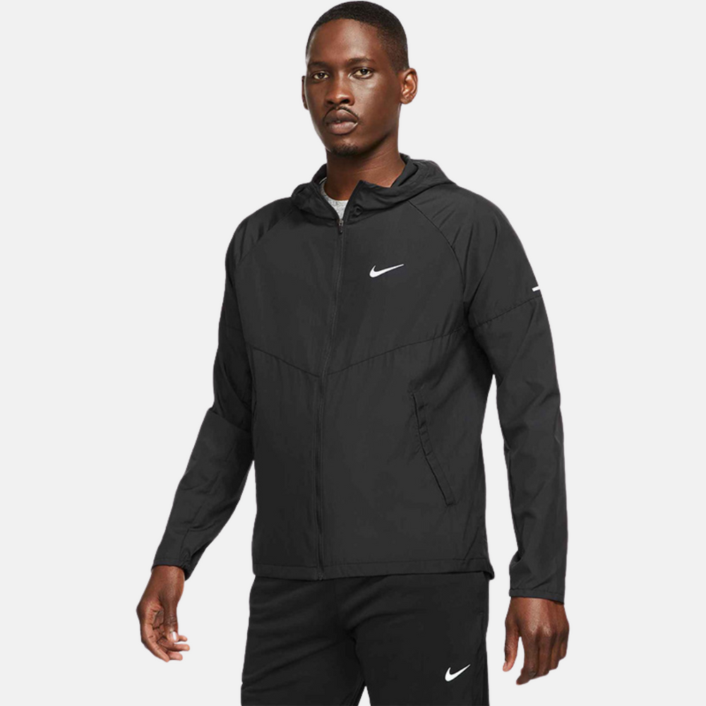 Nike Miler Repel Running Jacket - Black
