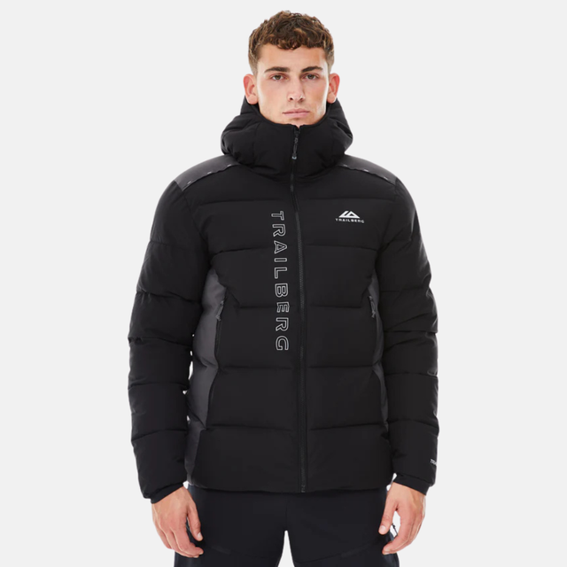 Trailberg Triathlon 2.0 Puffer Coat - Black/Asphalt