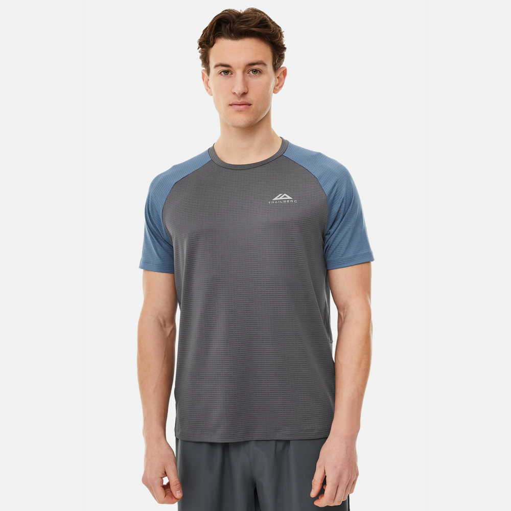Trailberg Rapid Dash T-Shirt - Storm Grey/Lagoon
