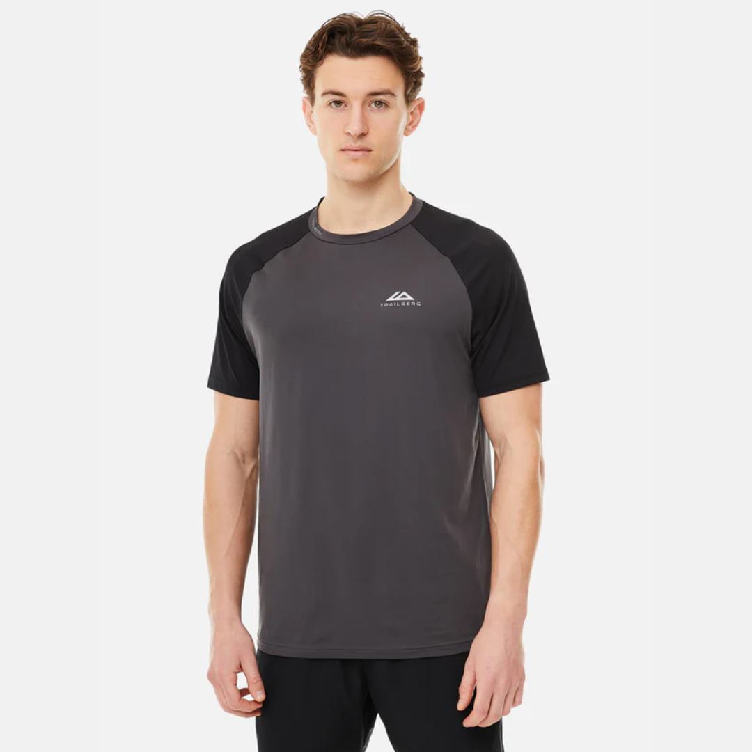 Trailberg Aperture T-Shirt / Shorts Set - Black / Grey