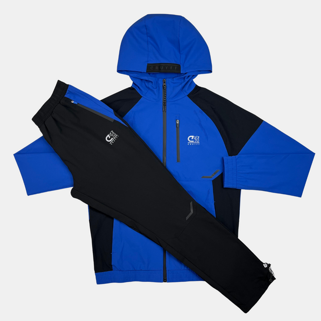 Cruyff Elite Tracksuit - Blue/Black