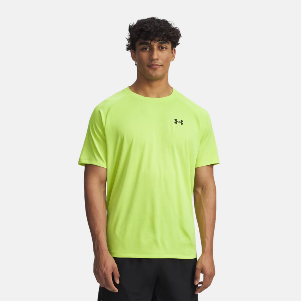 Under Armour Tech Textured T-Shirt - Hyper/Neon