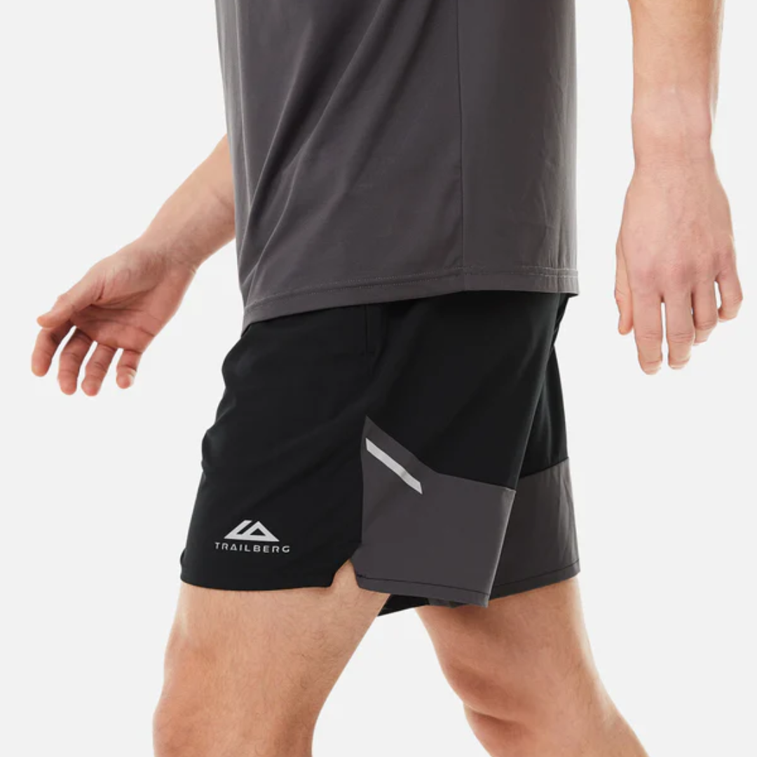 Trailberg Aperture T-Shirt / Shorts Set - Black / Grey