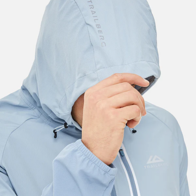Trailberg Cloud SS25 Hood - Washed Indigo/Frost Blue
