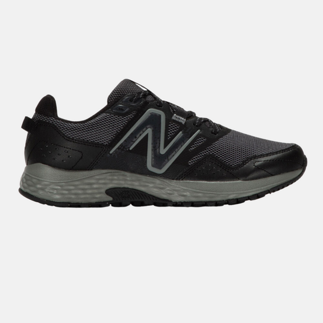 New Balance 410v8 Trail Running Shoes - Black/Asphalt