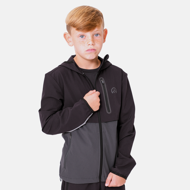 Flux Junior Versatility Tracksuit - Black/Slate