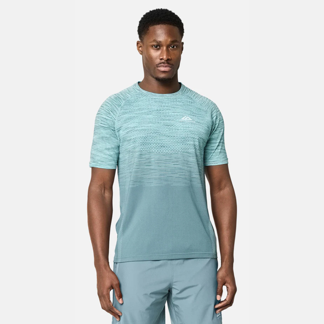 Trailberg Apex Seamless T-Shirt / Shorts Set - Frosted Denium