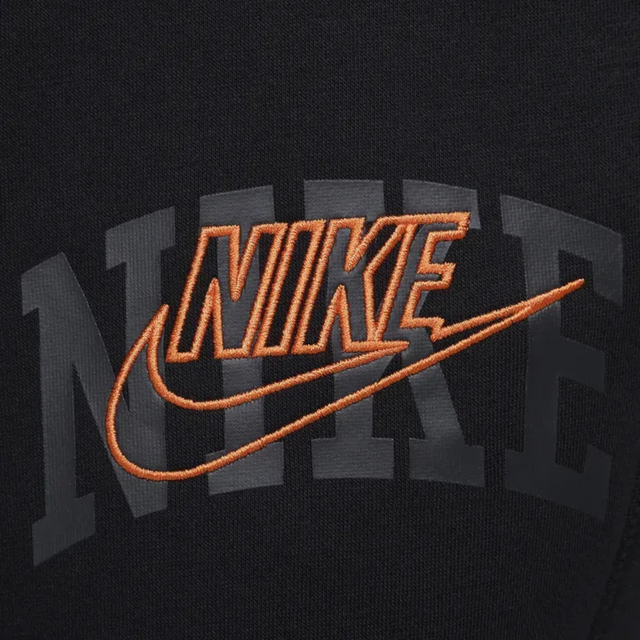 Nike Print Logo Tracksuit - Black/Orange