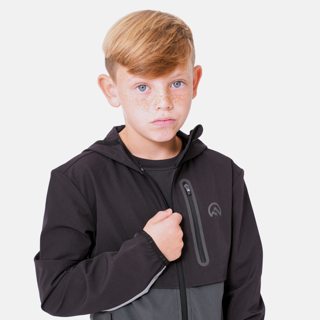 Flux Junior Versatility Tracksuit - Black/Slate
