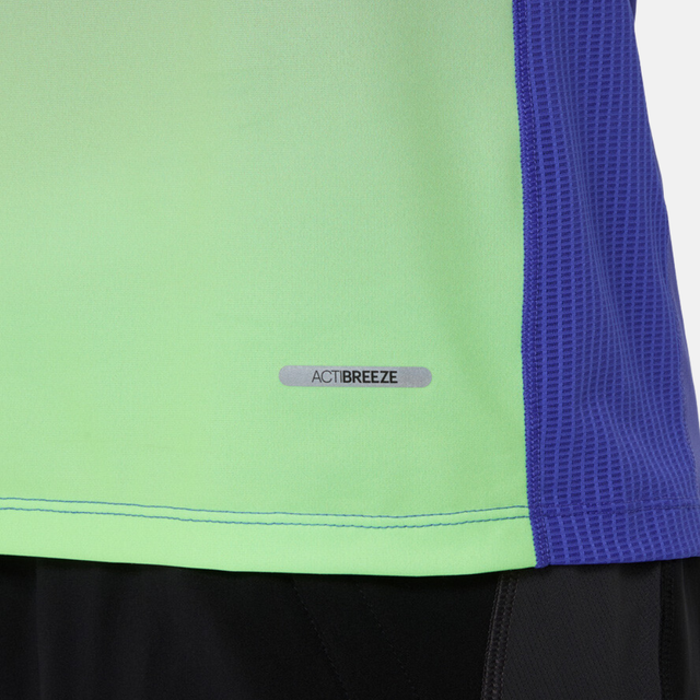 Asics Road Fade T-Shirt - Cobalt / Green