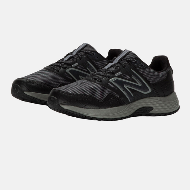 New Balance 410v8 Trail Running Shoes - Black/Asphalt