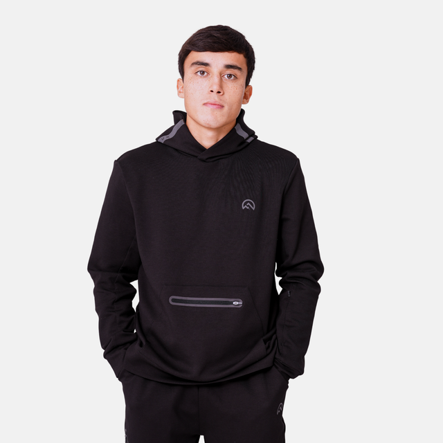 Flux Velar Tech Hoodie - Black