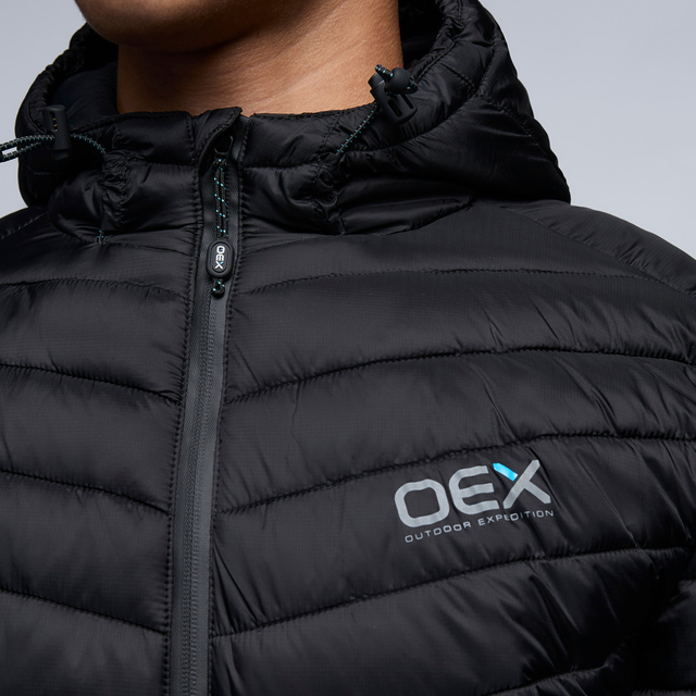OEX Murdos Puffer Jacket - Black