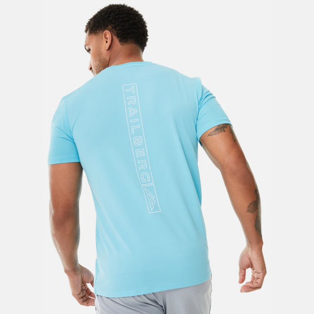 Trailberg Crest T-Shirt - Electric Blue