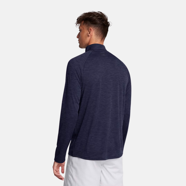 Under Armour Tech Textured 1/4 Zip - Navy
