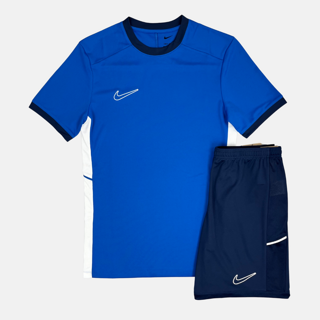 Nike Academy Drill T-Shirt / Shorts Set - Blue/Navy