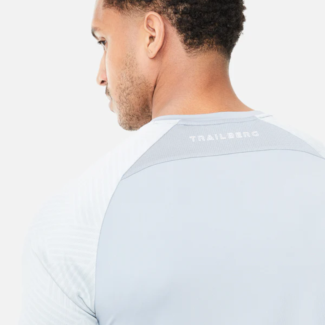 Trailberg Axis T-Shirt / Shorts Set - Fog Grey