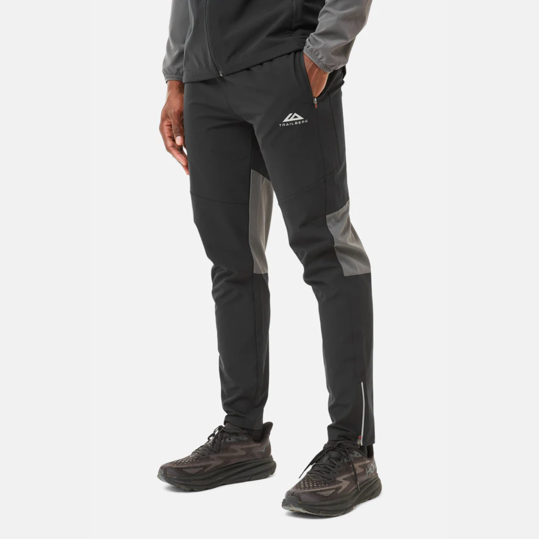 Trailberg Ventilate Tracksuit - Black / Dark Grey