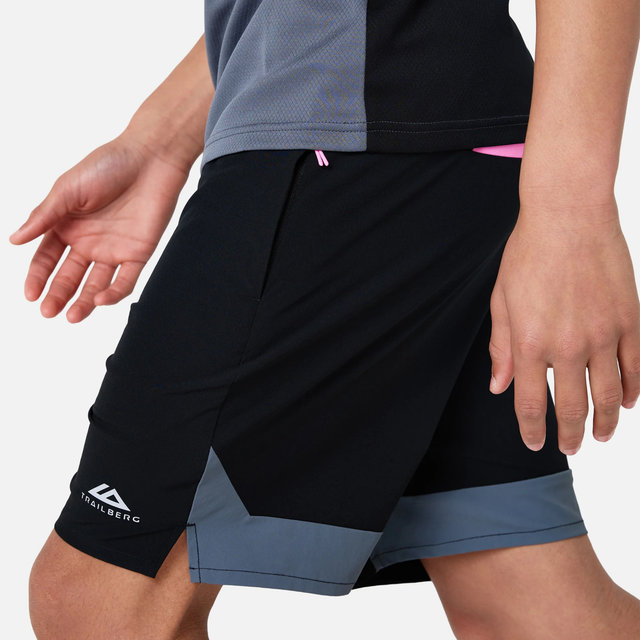 Trailberg Boys Triathlon 4.0 Short Black/Grey