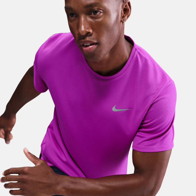Nike Miler T-Shirt / Challenger Shorts Set - Purple/Black