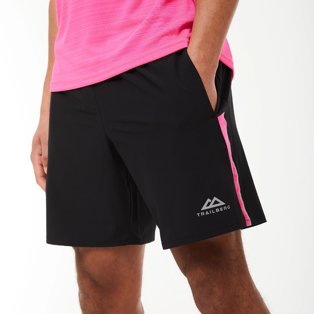 Trailberg Cloud 4.0 Shorts - Black/Pink