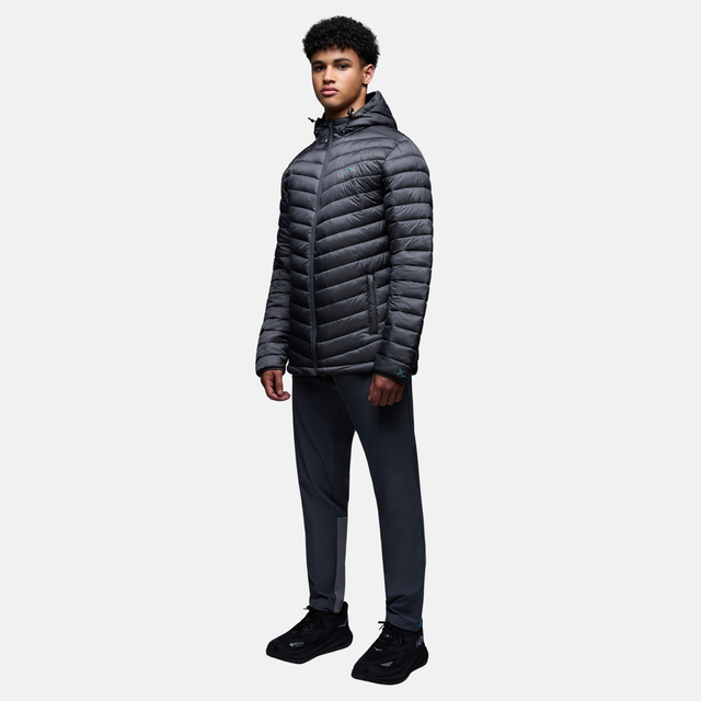 OEX Murdos Puffer Jacket - Charcoal/Grey