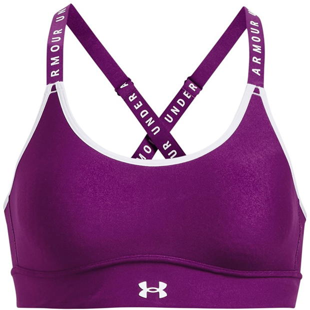 UNDER ARMOUR WOMEN'S INFINITY SPORTS BRA - PURPLE