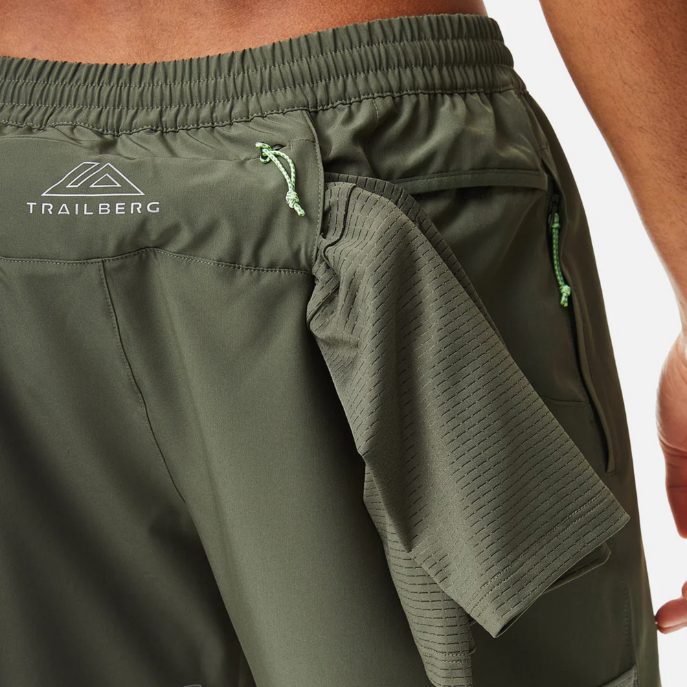 Trailberg Rapid Dash Shorts - Dark Fern