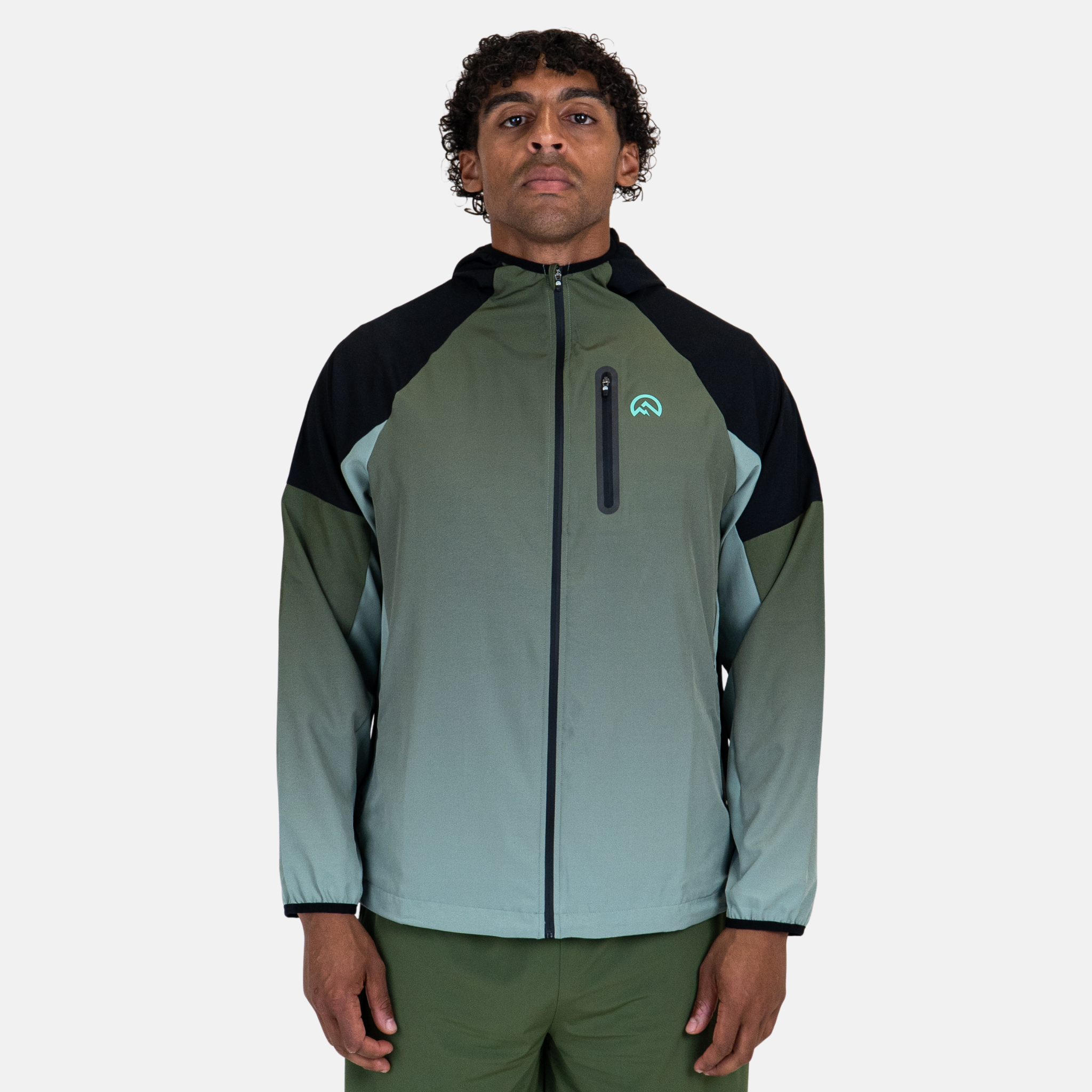 Flux Gradient SS25 Jacket - Green/Alkaline